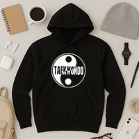 Taekwondo Yin Yang Tae Kwon Do Duality Hoodie
