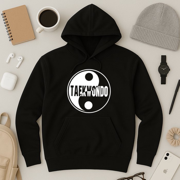Taekwondo Yin Yang Tae Kwon Do Duality Hoodie