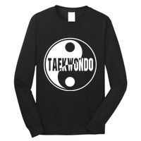 Taekwondo Yin Yang Tae Kwon Do Duality Long Sleeve Shirt