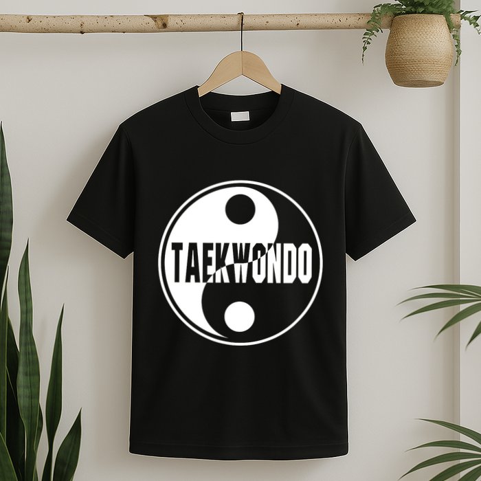Taekwondo Yin Yang Tae Kwon Do Duality T-Shirt