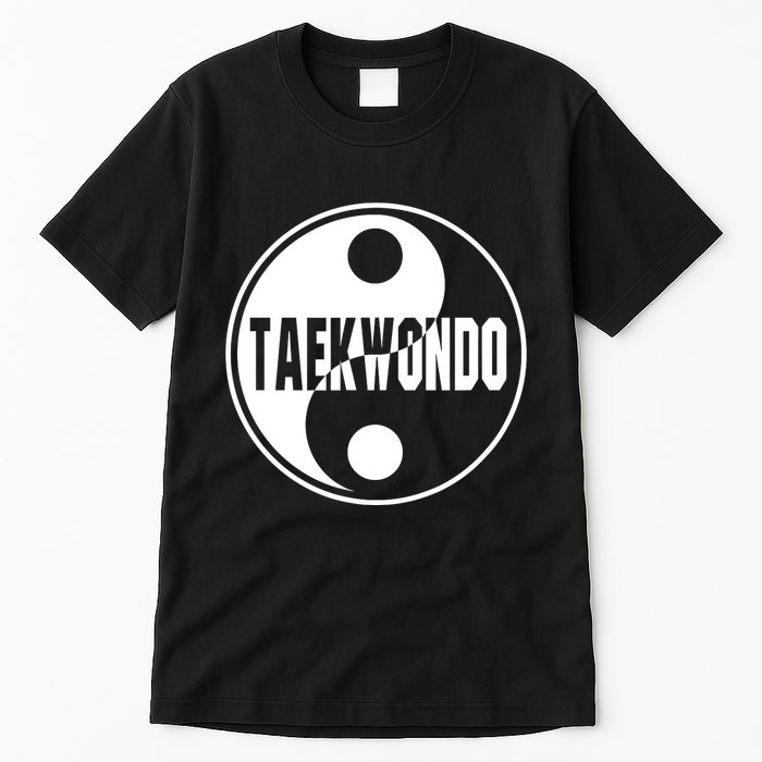 Taekwondo Yin Yang Tae Kwon Do Duality Tall T-Shirt
