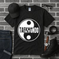 Taekwondo Yin Yang Tae Kwon Do Duality Tall T-Shirt