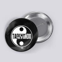 Taekwondo Yin Yang Tae Kwon Do Duality Button