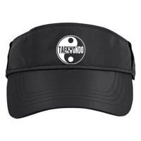 Taekwondo Yin Yang Tae Kwon Do Duality Adult Drive Performance Visor