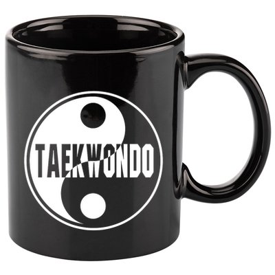Taekwondo Yin Yang Tae Kwon Do Duality 11oz C Handle Ceramic Mug