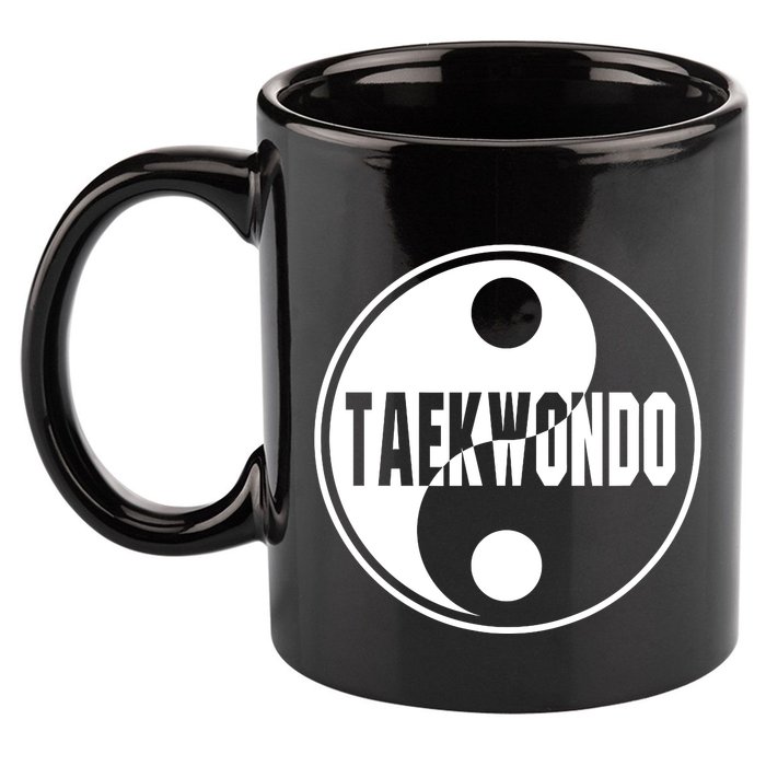 Taekwondo Yin Yang Tae Kwon Do Duality 11oz C Handle Ceramic Mug