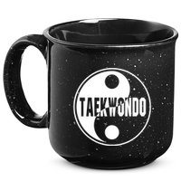 Taekwondo Yin Yang Tae Kwon Do Duality 15oz Campfire Ceramic Mug
