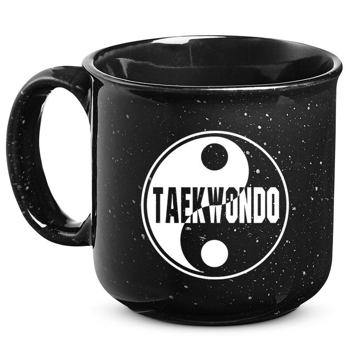 Taekwondo Yin Yang Tae Kwon Do Duality 15oz Campfire Ceramic Mug