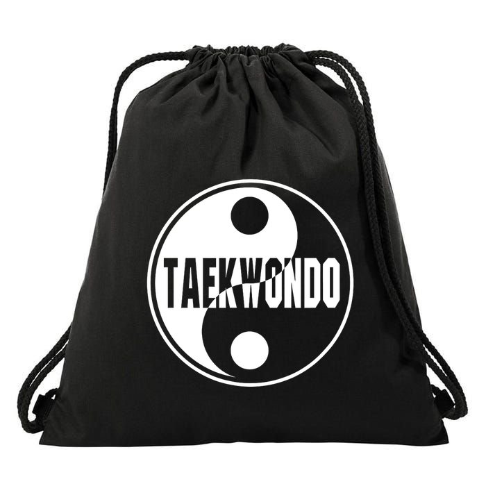 Taekwondo Yin Yang Tae Kwon Do Duality Drawstring Bag
