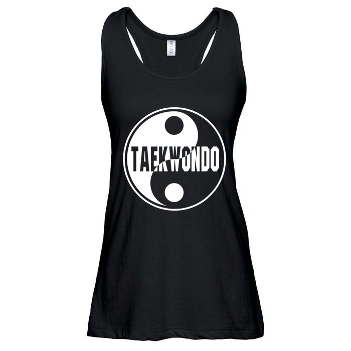Taekwondo Yin Yang Tae Kwon Do Duality Ladies Essential Flowy Tank
