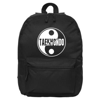 Taekwondo Yin Yang Tae Kwon Do Duality 16 in Basic Backpack