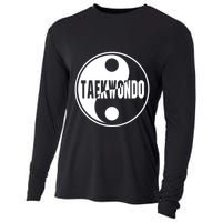 Taekwondo Yin Yang Tae Kwon Do Duality Cooling Performance Long Sleeve Crew
