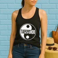 Taekwondo Yin Yang Tae Kwon Do Duality Womens Tank Top