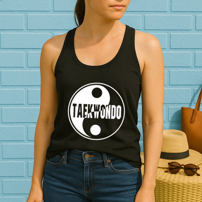 Taekwondo Yin Yang Tae Kwon Do Duality Womens Tank Top