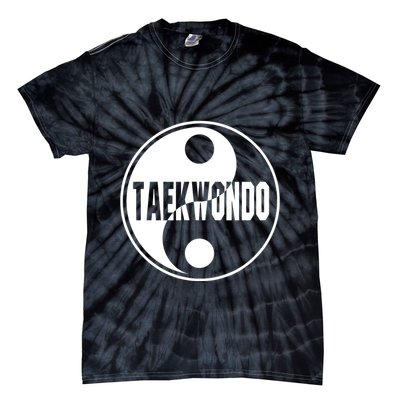 Taekwondo Yin Yang Tae Kwon Do Duality Tie-Dye T-Shirt