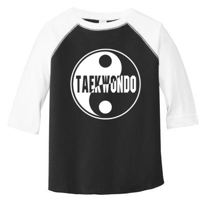 Taekwondo Yin Yang Tae Kwon Do Duality Toddler Fine Jersey T-Shirt