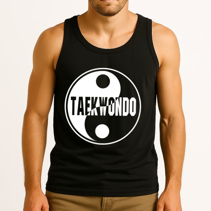 Taekwondo Yin Yang Tae Kwon Do Duality Tank Top