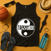 Taekwondo Yin Yang Tae Kwon Do Duality Tank Top
