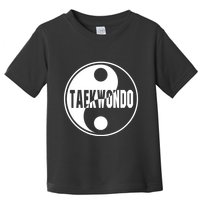 Taekwondo Yin Yang Tae Kwon Do Duality Toddler T-Shirt