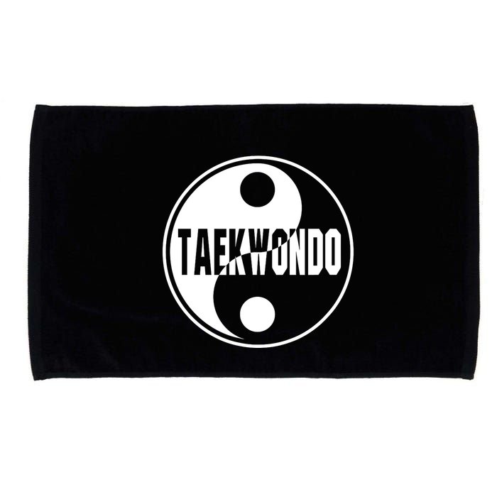 Taekwondo Yin Yang Tae Kwon Do Duality Microfiber Hand Towel