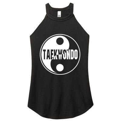 Taekwondo Yin Yang Tae Kwon Do Duality Women's Perfect Tri Rocker Tank