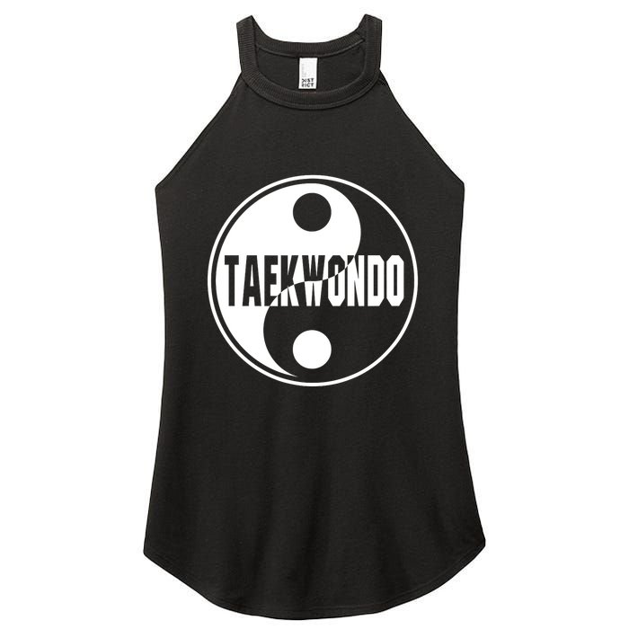 Taekwondo Yin Yang Tae Kwon Do Duality Women's Perfect Tri Rocker Tank