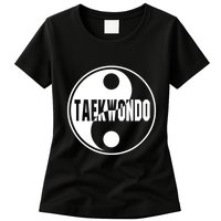 Taekwondo Yin Yang Tae Kwon Do Duality Womens T-Shirt