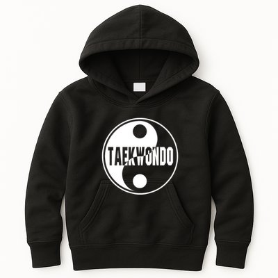 Taekwondo Yin Yang Tae Kwon Do Duality Kids Hoodie