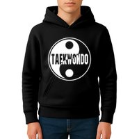 Taekwondo Yin Yang Tae Kwon Do Duality Kids Hoodie