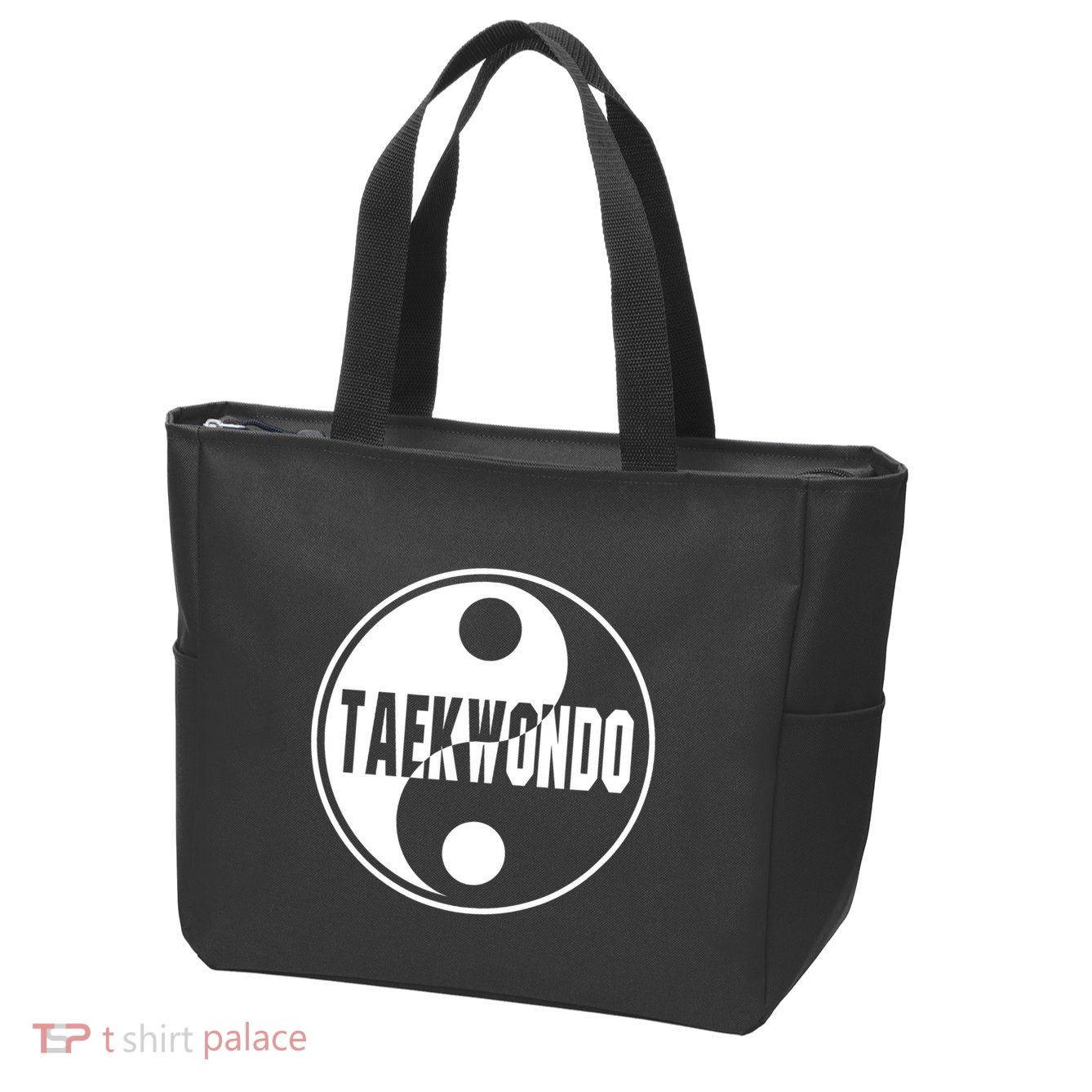 Taekwondo Yin Yang Tae Kwon Do Duality Zip Tote Bag
