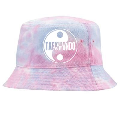 Taekwondo Yin Yang Tae Kwon Do Duality Tie-Dyed Bucket Hat