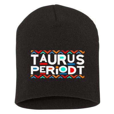 Taurus Zodiac April 20 May 20 Birthday Short Acrylic Beanie