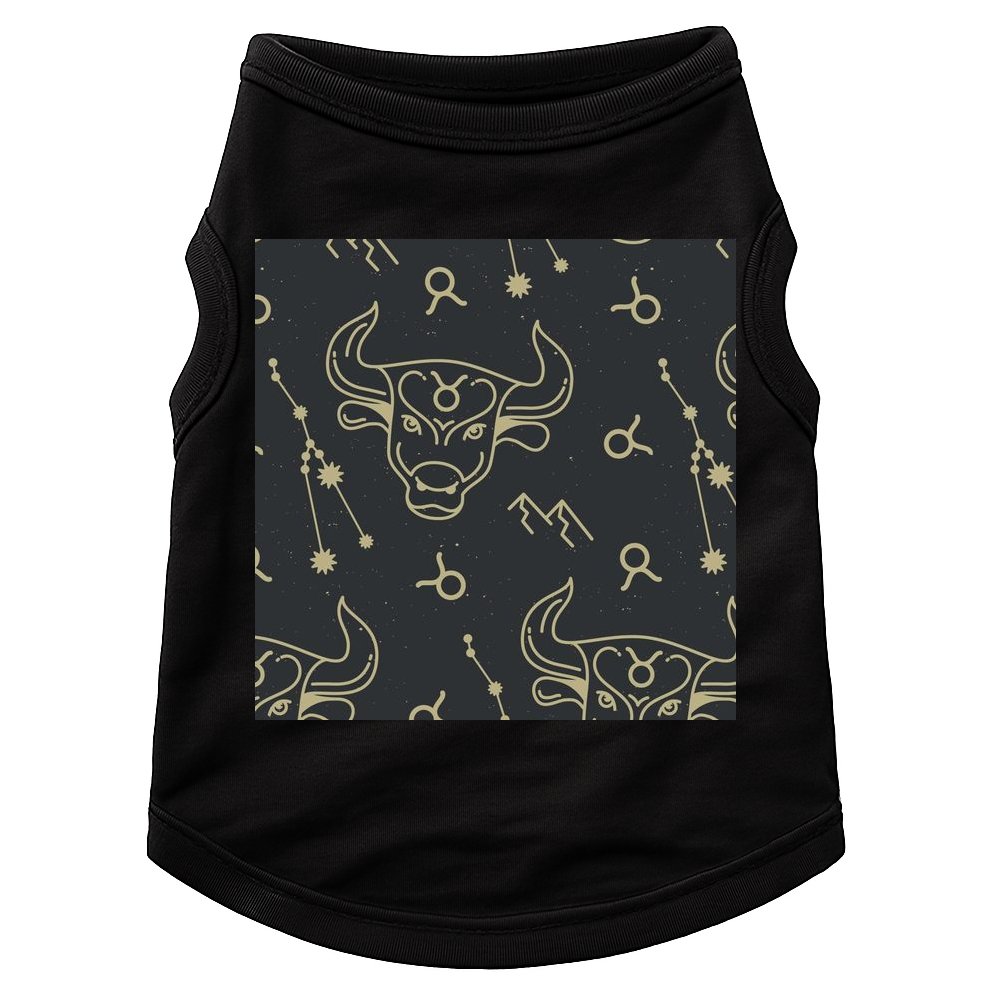 Taurus Zodiac Astrology Doggie Tank