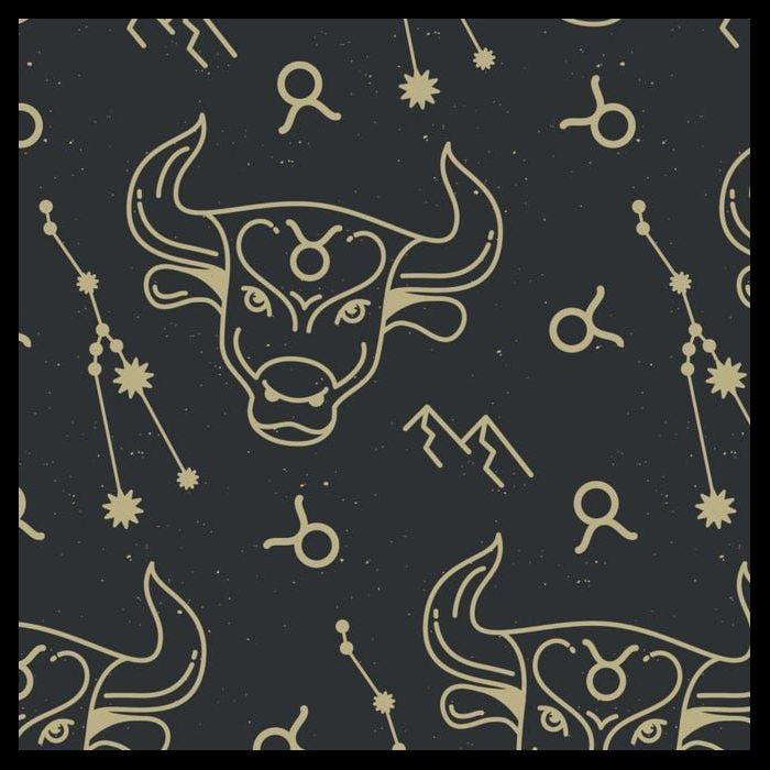 Taurus Zodiac Astrology Cooling Performance Crew T-Shirt