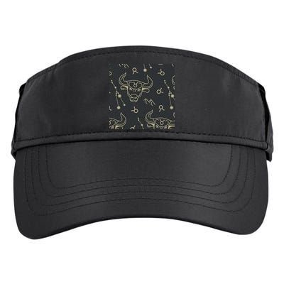 Taurus Zodiac Astrology Adult Drive Performance Visor