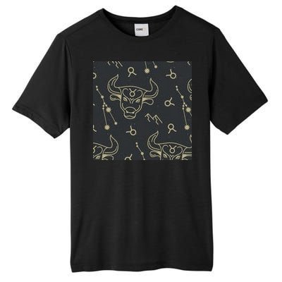 Taurus Zodiac Astrology Tall Fusion ChromaSoft Performance T-Shirt