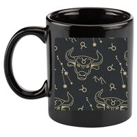 Taurus Zodiac Astrology 11oz C Handle Ceramic Mug