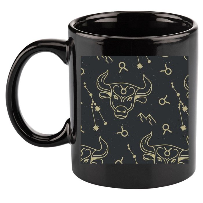 Taurus Zodiac Astrology 11oz C Handle Ceramic Mug
