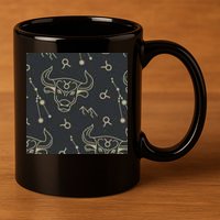 Taurus Zodiac Astrology 11oz C Handle Ceramic Mug