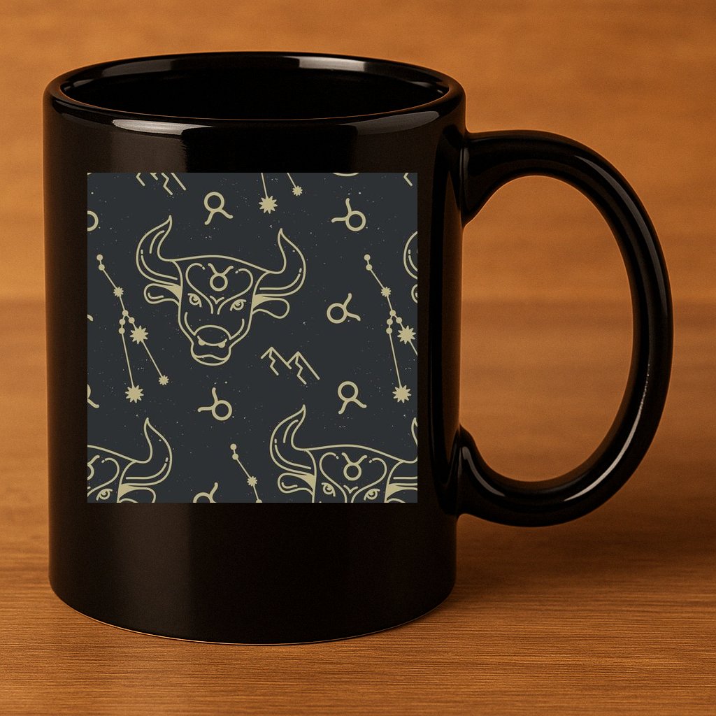 Taurus Zodiac Astrology 11oz C Handle Ceramic Mug