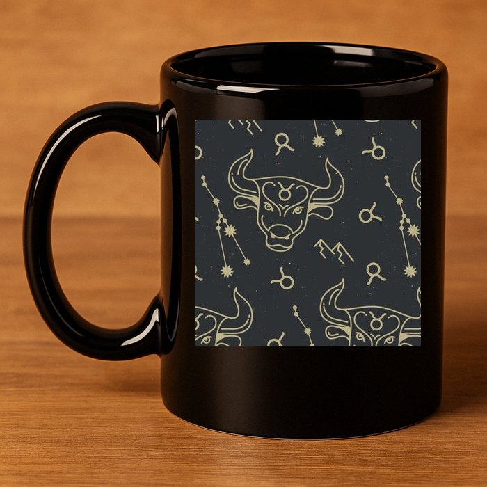 Taurus Zodiac Astrology 11oz C Handle Ceramic Mug