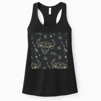 Taurus Zodiac Astrology Womens Tank Top