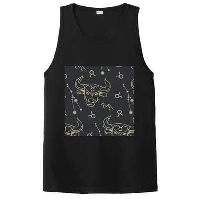 Taurus Zodiac Astrology PosiCharge Competitor Tank
