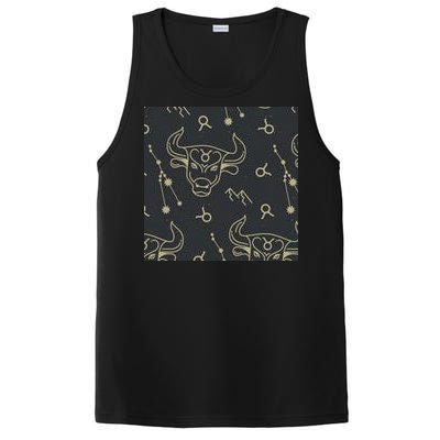 Taurus Zodiac Astrology PosiCharge Competitor Tank