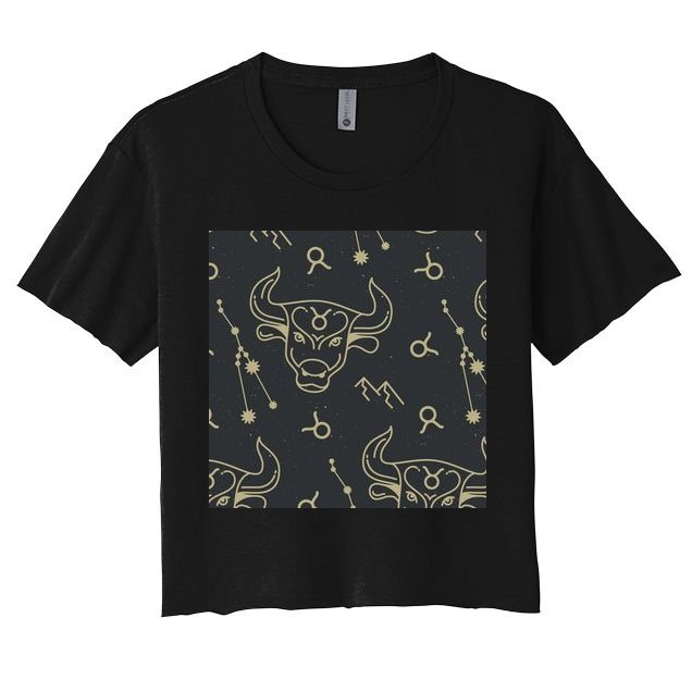 Taurus Zodiac Astrology Crop Top