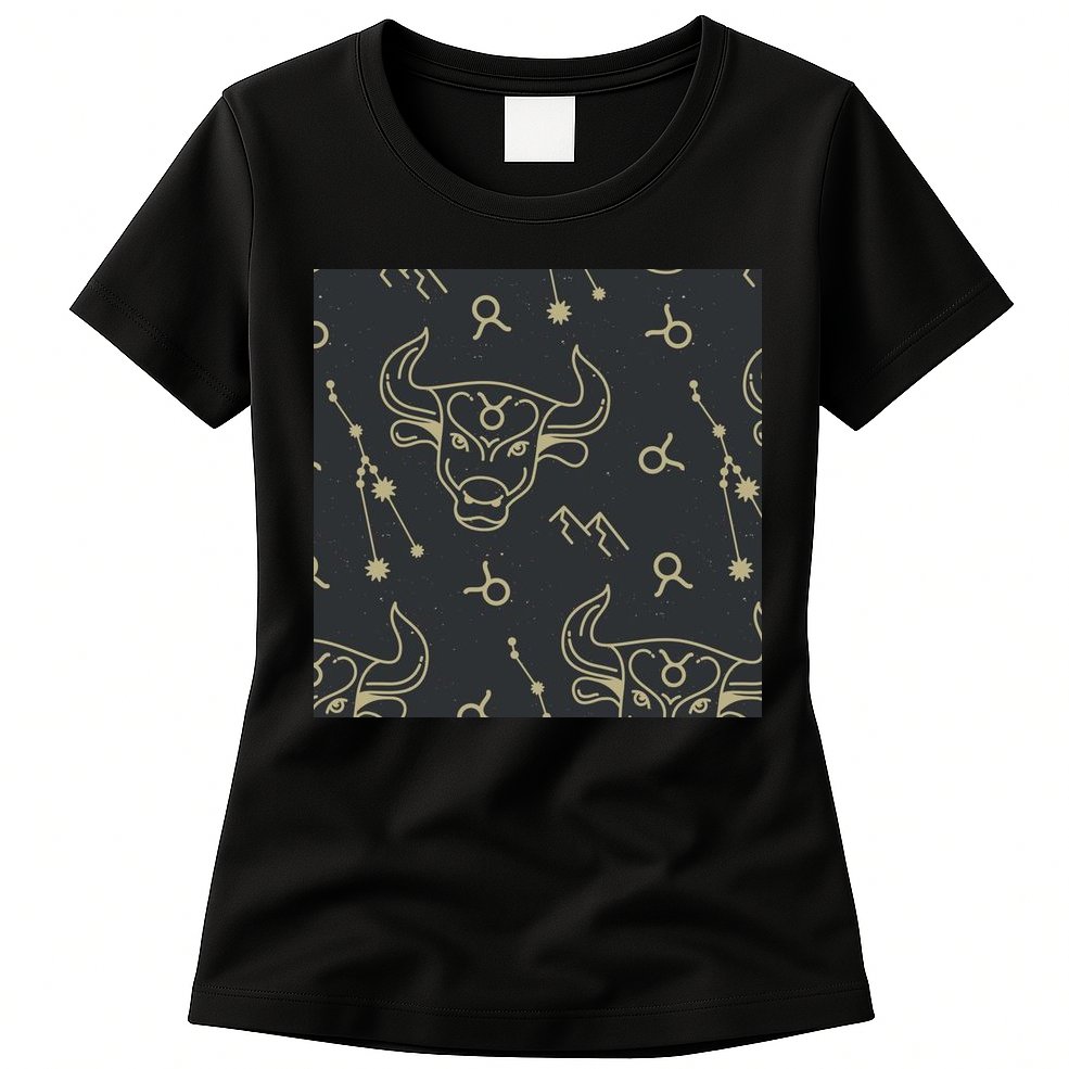 Taurus Zodiac Astrology Womens T-Shirt