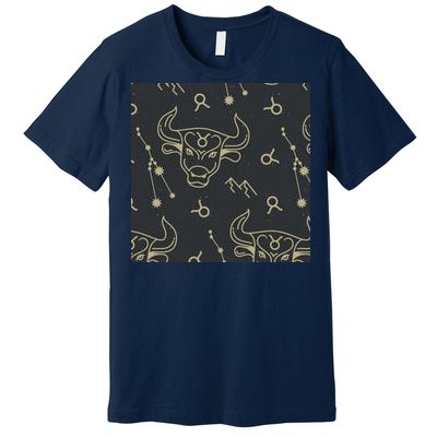 Taurus Zodiac Astrology Premium T-Shirt