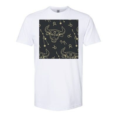 Taurus Zodiac Astrology Softstyle® CVC T-Shirt