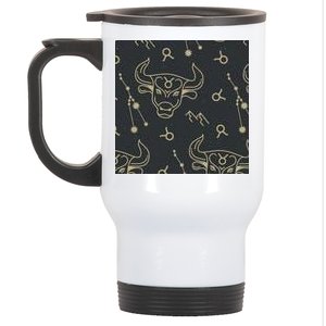 Taurus Zodiac Astrology Stainless Steel Travel Mug