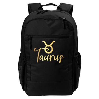 Taurus Zodiac Birthday Daily Commute Backpack